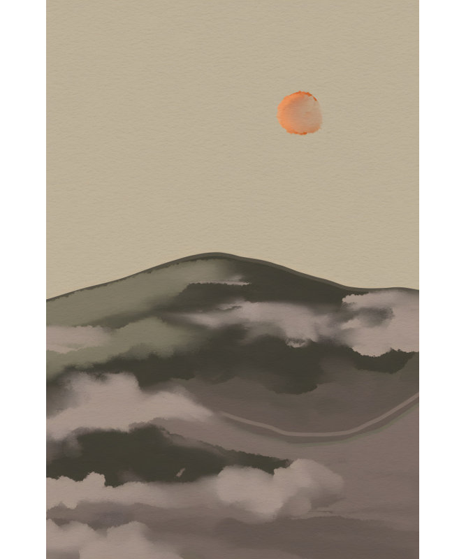 Serene Mountain Sunrise by Josie George — Landscape Wall Art, Size, Frame Color, Format