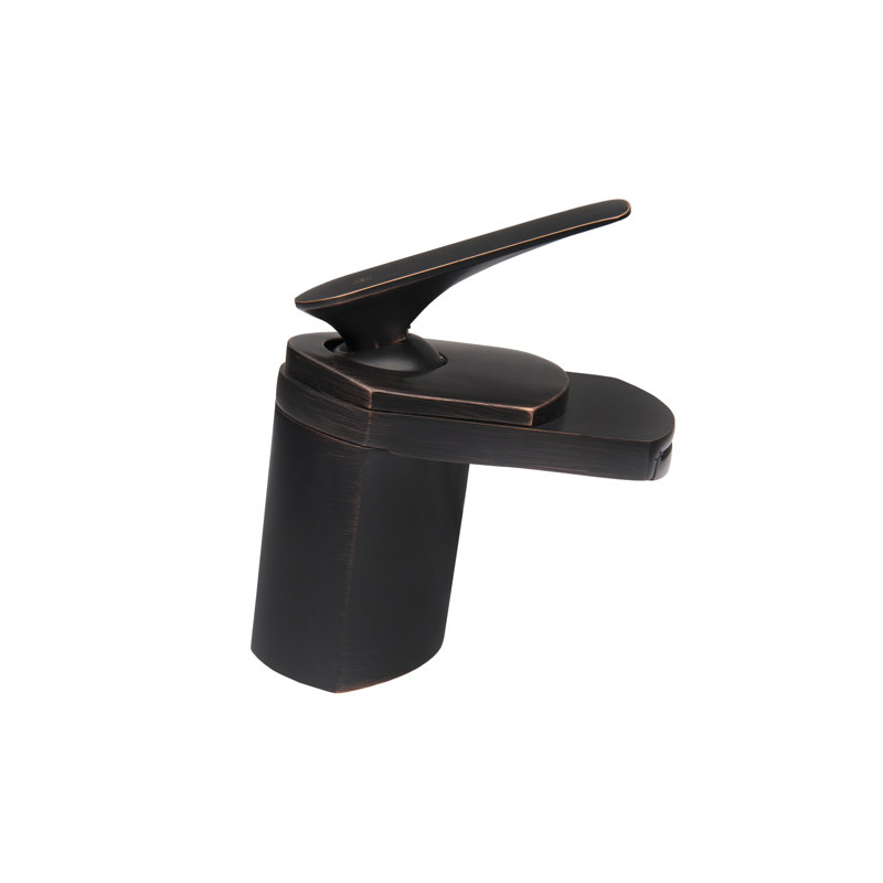 Single-Hole Single-handle Bathroom Faucet, Oil Rubbed Bronze