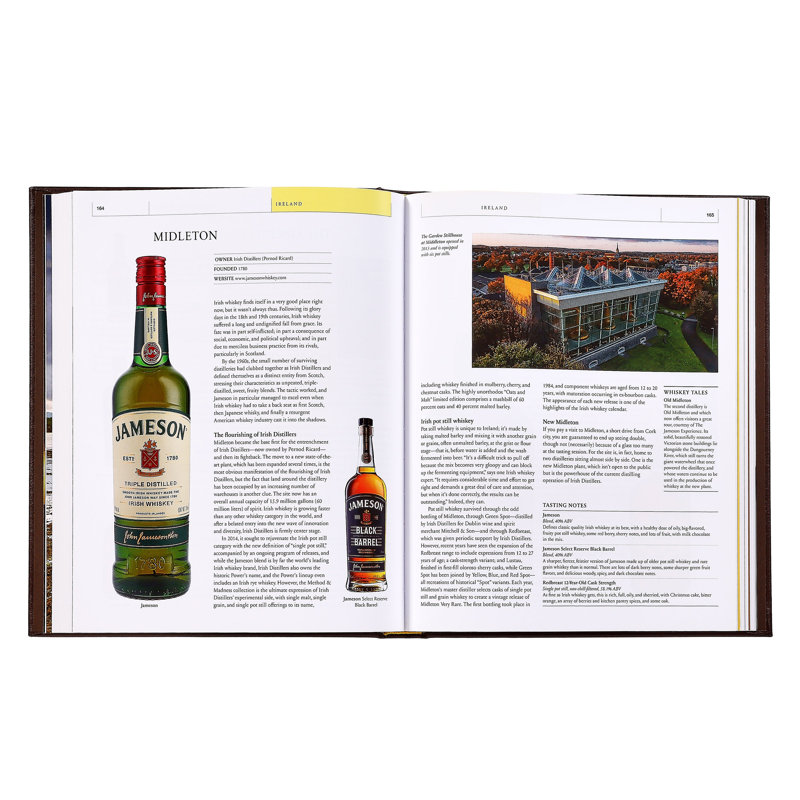 Whiskey Opus Leather Bound Special Edition Coffee Table Book