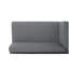 BANC D'ANGLE EN BRAVA AVEC TABLE BASSE BRAVA-348141156