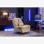 Fauteuil inclinable en cuir Albia-838837390