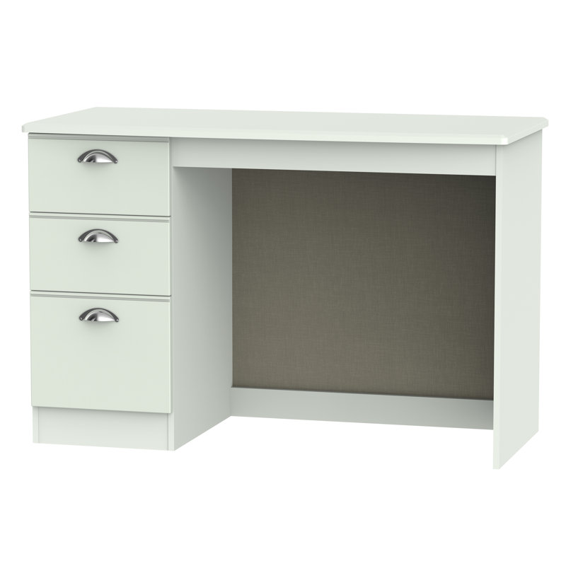 Fully Assembled Murier Desk, Grey Matt