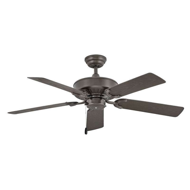 Ventilateur de plafond 52 po intérieur / extérieur, Bronze mat métallique