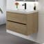 Meuble-lavabo mural 30 po avec lavabo-372117242
