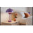 Modern Dome Table Lamp With Metal Shade – Small Decorative Desk Light For Bedroom, Living Room, Or Office-1344430428