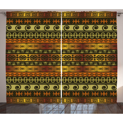 Seirra Semi Sheer Curtain Pair