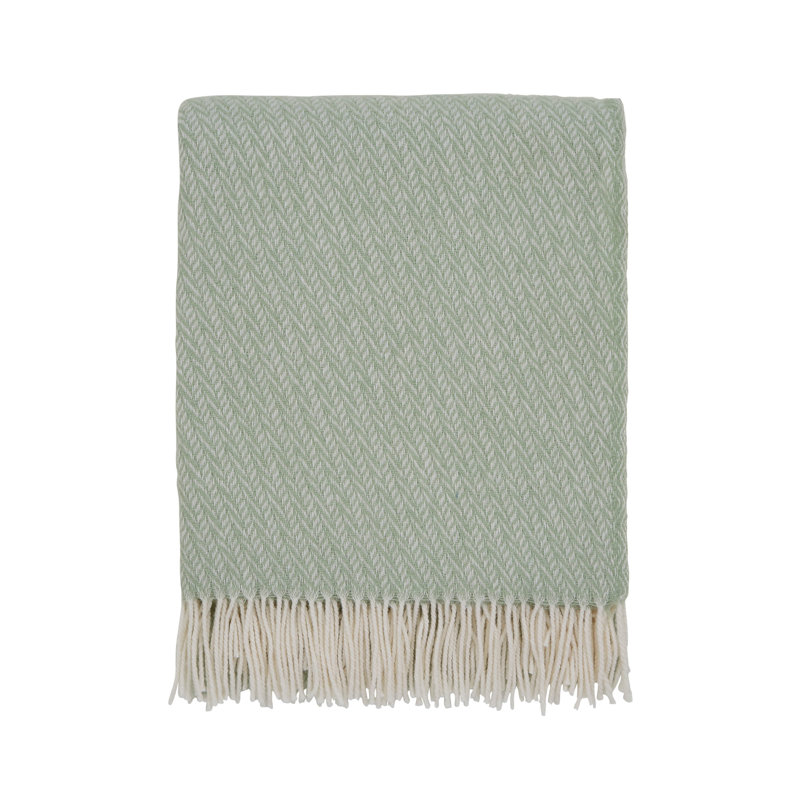 Cara Throw Blanket, Green