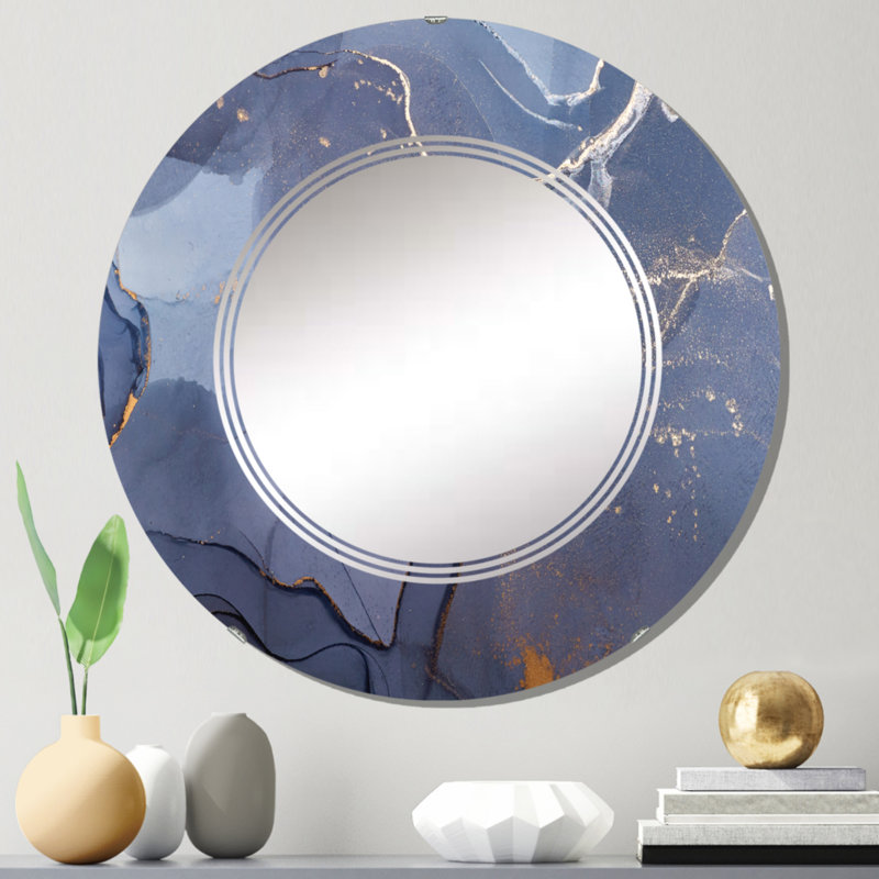 Miroir de salle de bain mural rond, 24 po x 24 po
