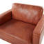 Kinard Faux Leather Armchair