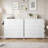 Forestine 12-Drawer Dresser for Bedroom with 4 Side Pockets and 2 Hooks, Wide Chest of Drawers with Fabric Bins & Metal Frame, Storage Organizer for Closet, Living Room, Dorm, Rustic Wood Top-1793041553