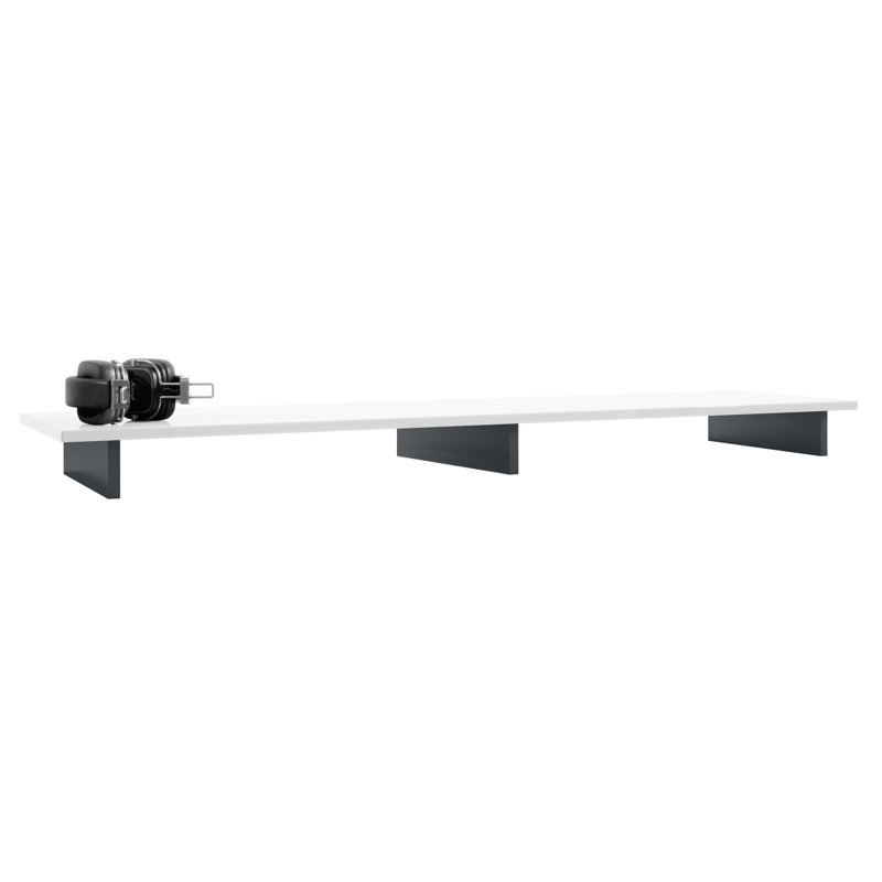 Mccready Extra Shelving, Black (matt)/White (glossy)