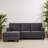 Reversible 85.84" L Shaped Sectional Sofa Couch with Ottoman, Comfy Sectional Sofa with Thick Cushion, Linen Sectional Couches for Living Room-95922612