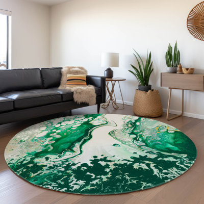 Tapis vert de qualité supérieure lavable à la machine Chananya