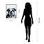 Bulldog - cadre photo, impression sur verre