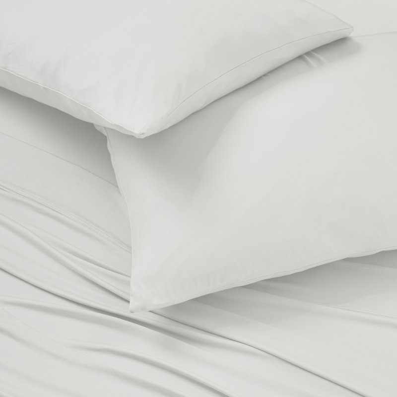 Bedgear Ver-Tex Pillowcase Set - 2 Piece - Instant Cooling Technology - Breathable, King Pillowcase, White