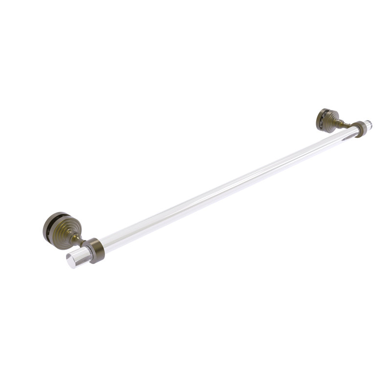 Porte de douche 5,2 "pour porte de douche en verre Jarrell, Laiton antique