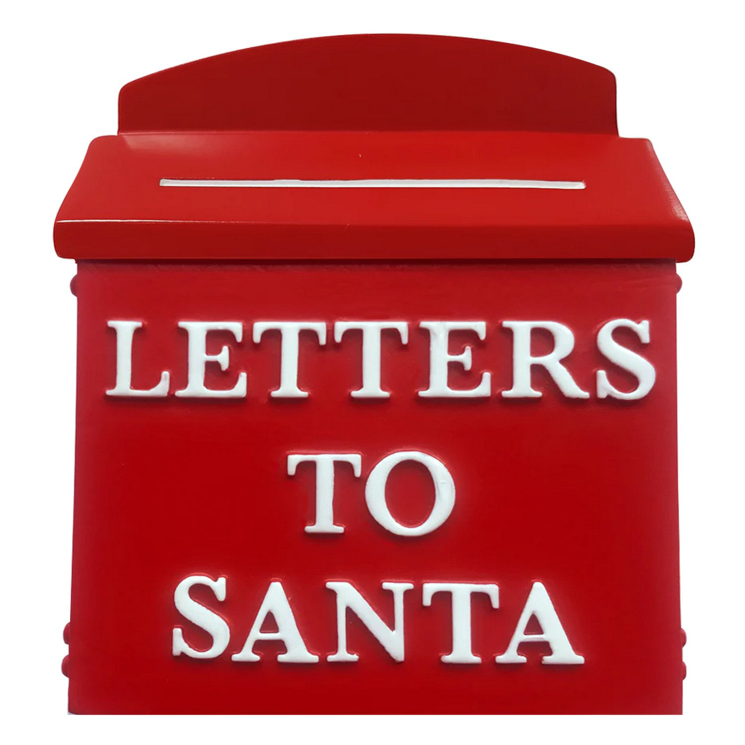 Northlight 11.75 Letters to Santa Red Mail Box Christmas Wall Hanging