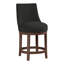 Vesper Upholstered Stool with Solid Wood Frame-1203505035-1151132706