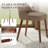 High Back Dining Chair with Ergonomic Curved Back, Padded Seat & Solid Wood Legs-1499108732
