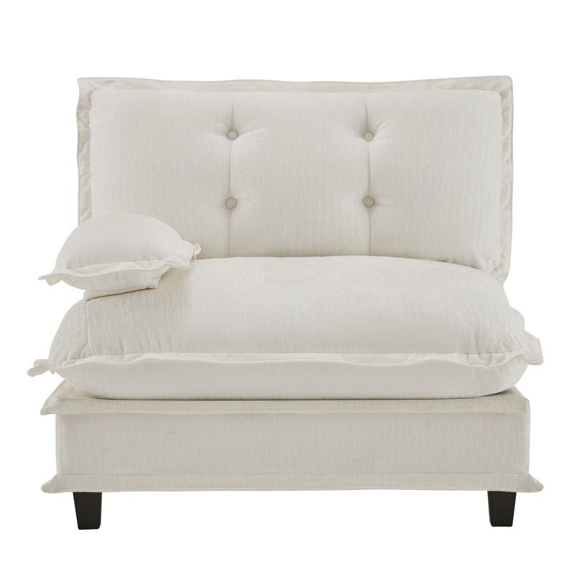 Canapé 73 LSF chenille - beige, Beige