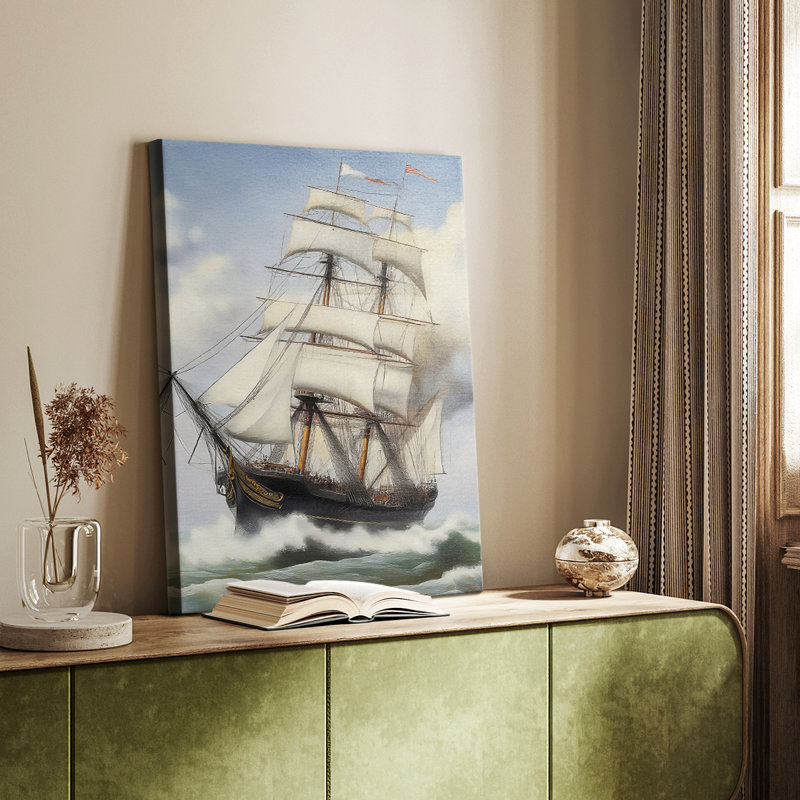 NAUTICAL Series LXIV - Gallery Cavas, H 18 po x l 12 po