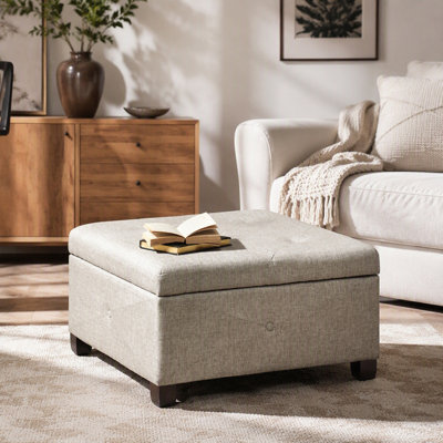 Soft Close Storage Ottoman