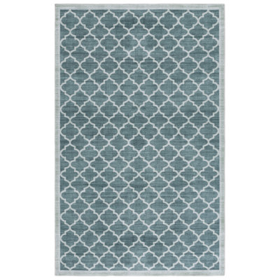 Shealin Machine Washable Performance Geometric Rug