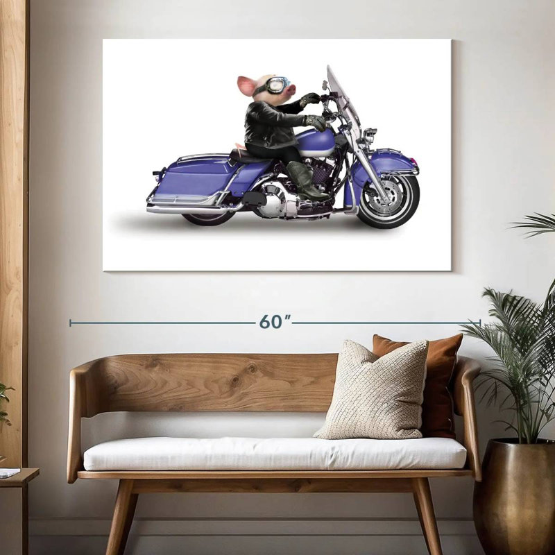 Hog, 34" H x 51" W