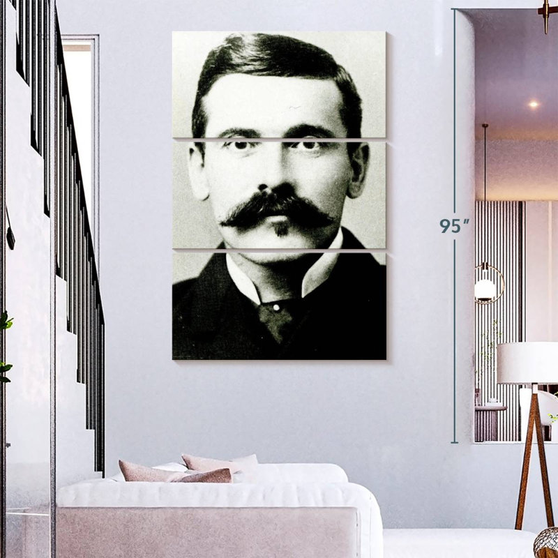 Keiraleigh Doc Holliday 1882, 74" H x 48" W