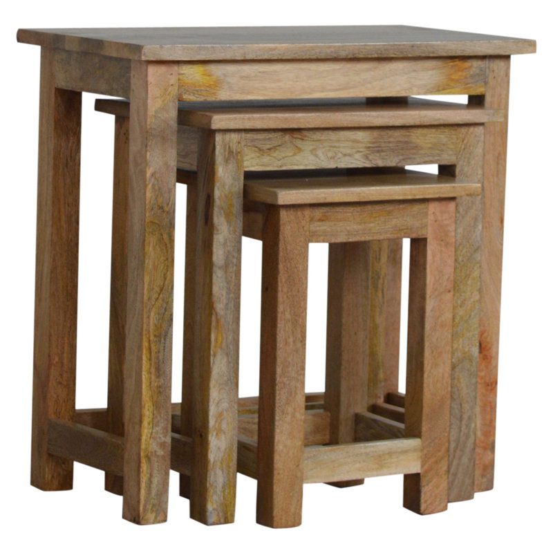 Counter Stool with Solid Wood Frame