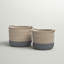 Ensemble de 2 paniers en ruppie maritime