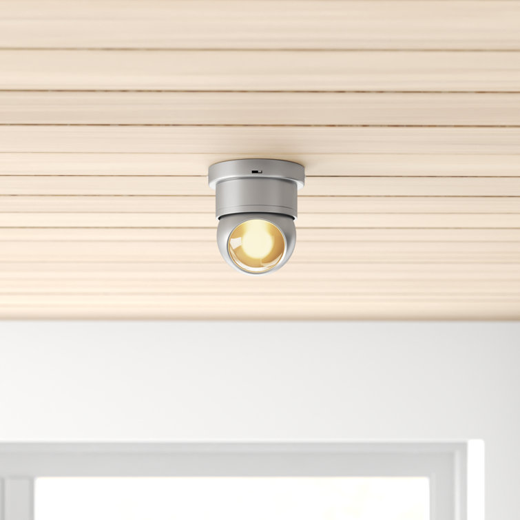 Jareth Single Light Glass LED Flush Mount