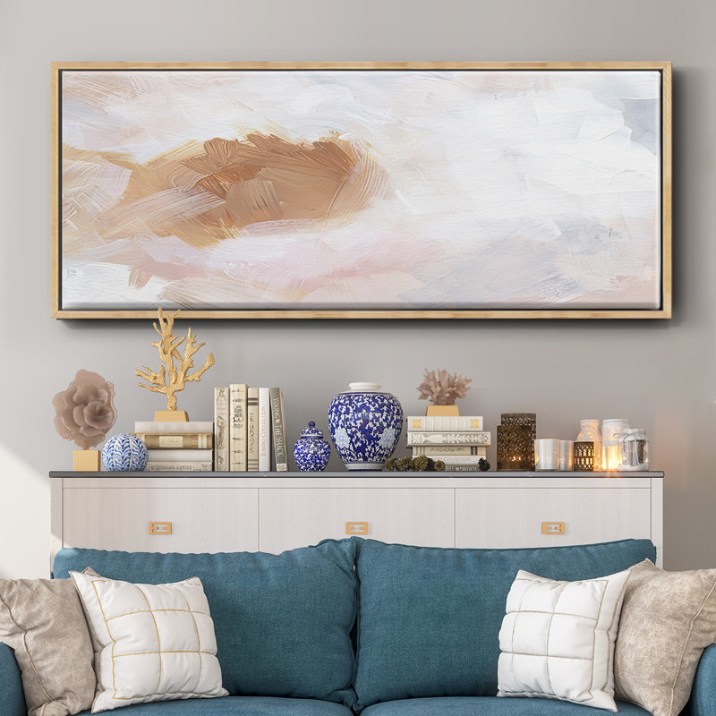Dusk Clouds I- Framed Canvas