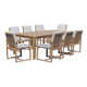 Joly 71'' Rectangular 8 - Person Outdoor Dining Set