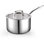 Casserole en acier inoxydable 3 pintes avec couvercle Cook N Home Classic