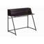 Bureau d'ordinateur, bureau personnel, ordinateur portable, tablettes de rangement, L 48 po, métal stratifié, contemporain, moderne-535061383-535061381