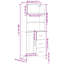 Glausen 69.5cm Wide 3 Drawer Highboard-1700991206