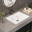 Meuble-lavabo mural 39 po avec lavabo, plateau en pierre frittée et armoire en bois massif 39 po