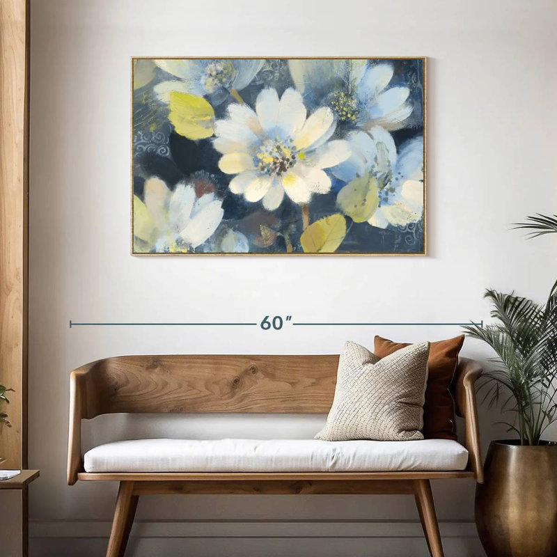 Collection Spring II, Cadre flottant en bois naturel, 43 po x 29 po