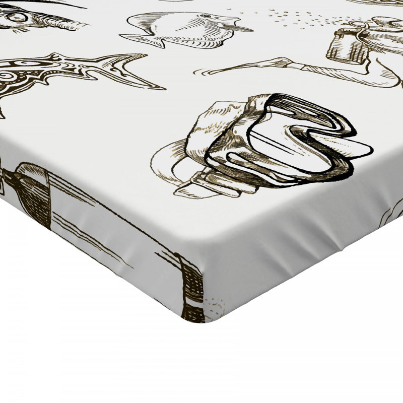 Drap-housse en microfibre Diving, Drap-housse simple TG