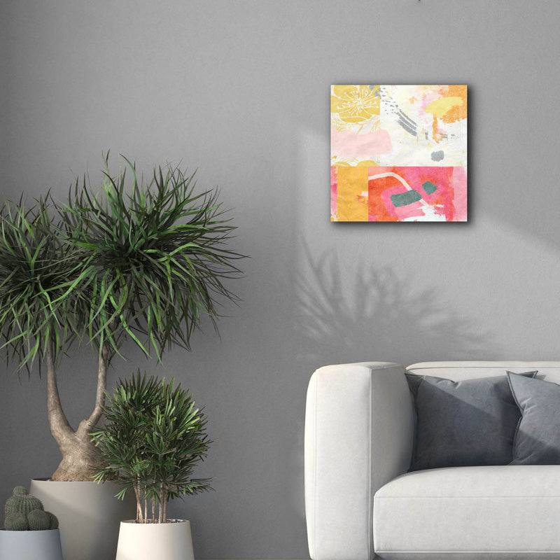 "Kimono No 2" par Suzanne Nicoll, H 18 po x l 18 po x P 0,75 po