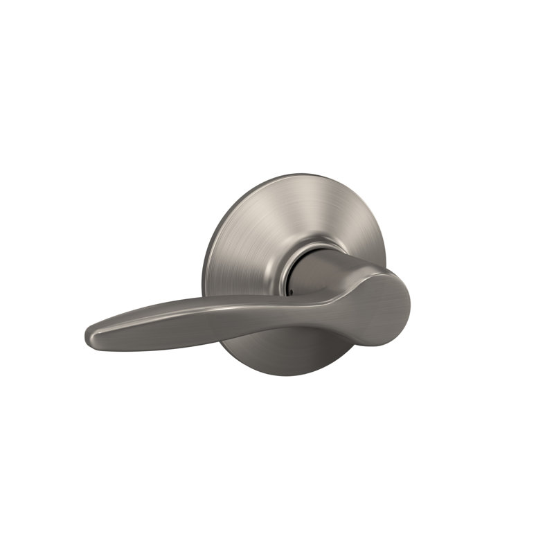 Delfayo Lever Hall & Closet Lock, Satin Nickel