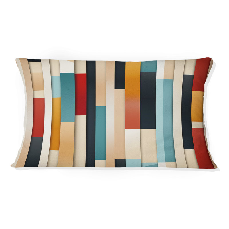 Abstract Throw Pillow