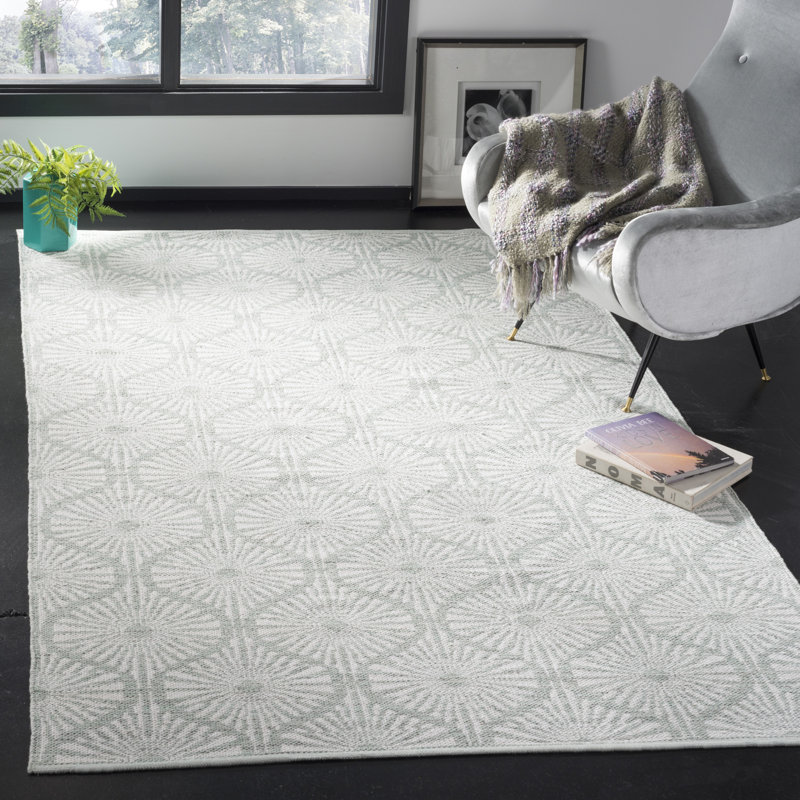 Oak Hill Hand Woven Performance Ikat Rug, Rectangle 5' x 8'