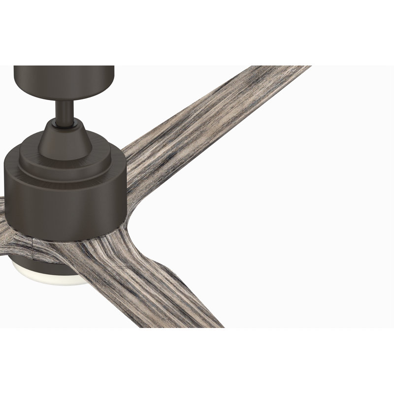 TriAire Custom Indoor/Outdoor Ceiling Fan DC Motor- Matte Greige, Matte Greige