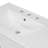 36" White Bathroom Vanity With Ceramic Sink