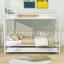 Lit superposé simple au-dessus de simple avec lit gigogne simple Savitr Kids-393241957