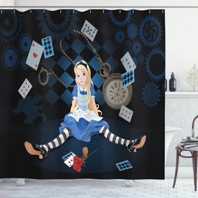 Shower Curtain with Hooks Included