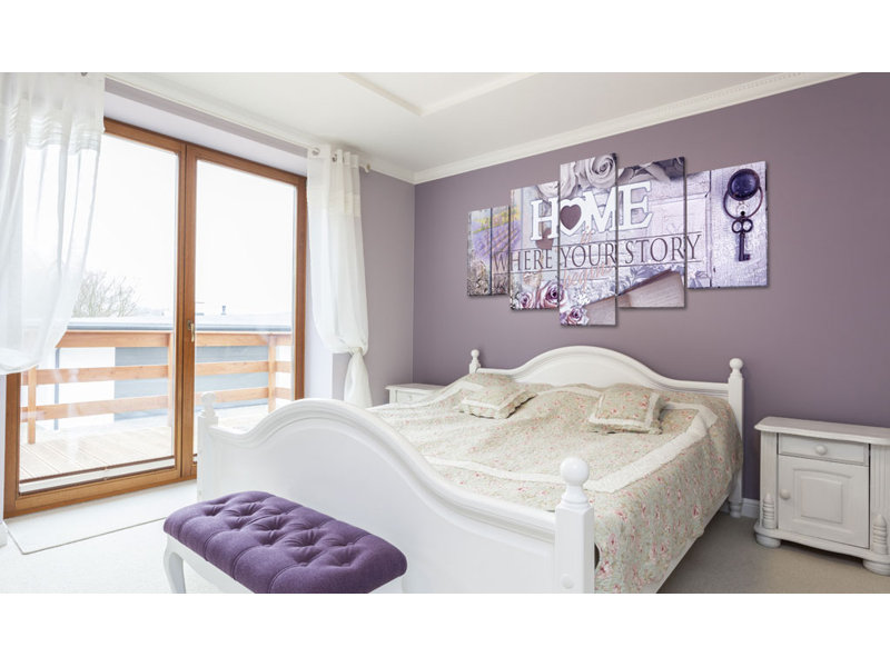 No Frame Print on Canvas, 100cm H x 200cm W