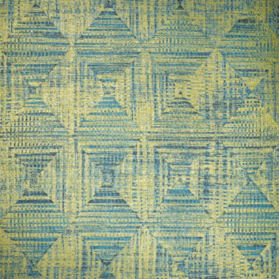 Pepper Sheen Finish Geometric Diamond Raffia Wallpaper Roll